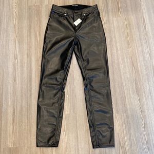 Express Leather Pants NWT
